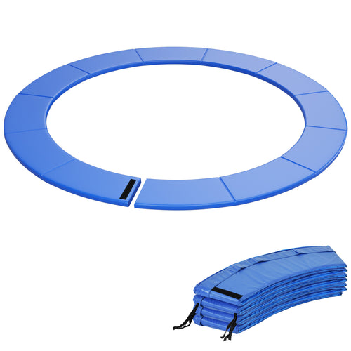 14ft Trampoline Pad Replacement, Safety Pad With Straps, Blue