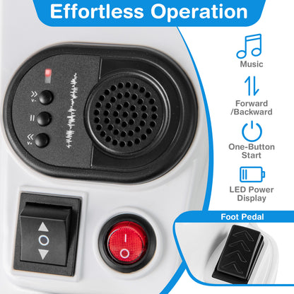 12V Unicorn Ride on Toy with Training Wheels and Horse Riding Mode, Navy Powered Ride On Toys at Gallery Canada