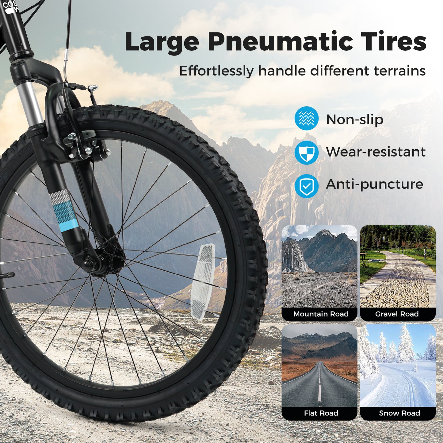 20 Inch Kids Mountain Bike Child Bicycle for Boys Girls Aged 8+ Years Old Black, Black Kids Bike at Gallery Canada