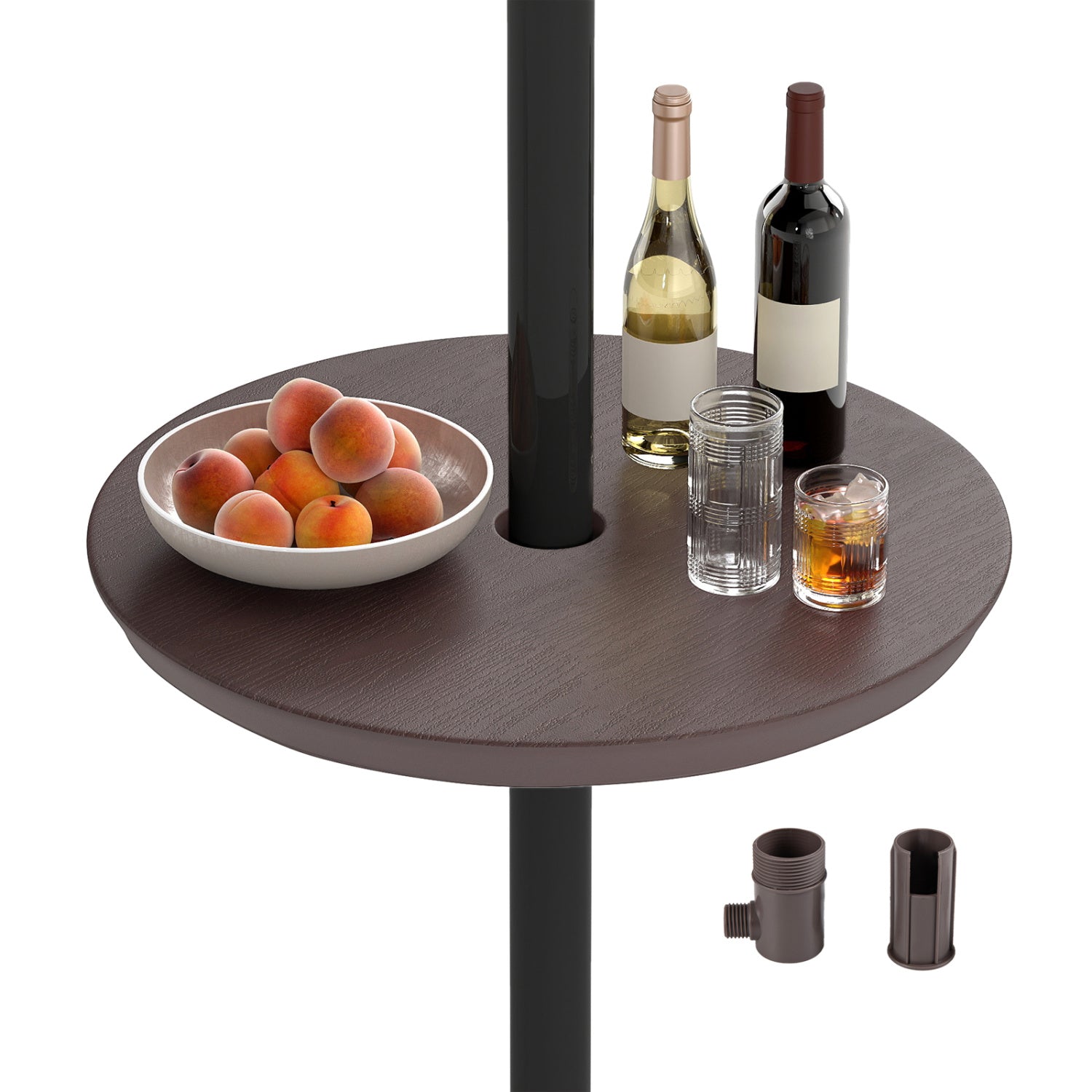 20 Inch Adjustable Outdoor Umbrella Table, 2 Sizes Patio Umbrella Pole Outdoor Umbrella Bases at Gallery Canada