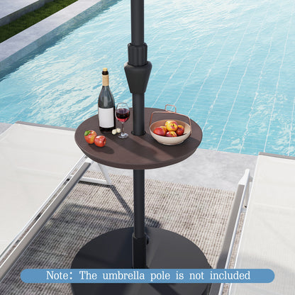 20 Inch Adjustable Outdoor Umbrella Table, 2 Sizes Patio Umbrella Pole Outdoor Umbrella Bases at Gallery Canada