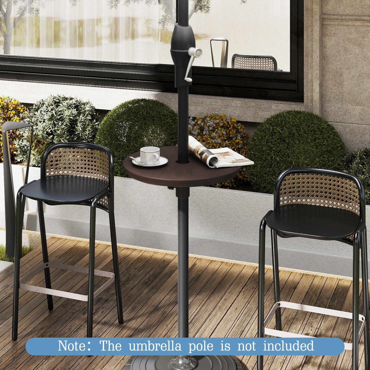 20 Inch Adjustable Outdoor Umbrella Table, 2 Sizes Patio Umbrella Pole Outdoor Umbrella Bases at Gallery Canada