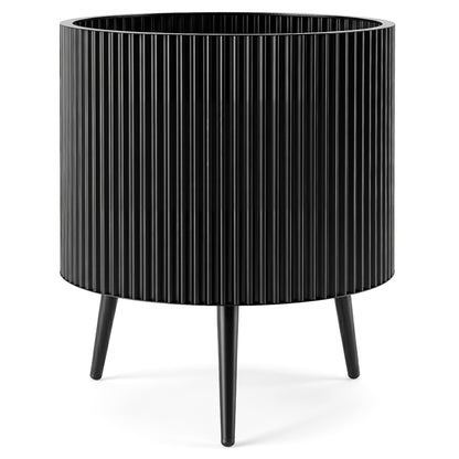 20 Inch Plant Pot With Stand, Tapered Legs