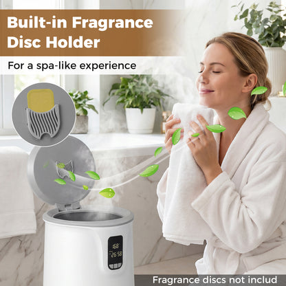 20 L Large Blanket Towel Warmer, 3 Heat Levels, White Dryers at Gallery Canada