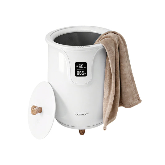 20 L Large Blanket And Towel Warmer, 3 Heat Levels, White Dryers White at Gallery Canada