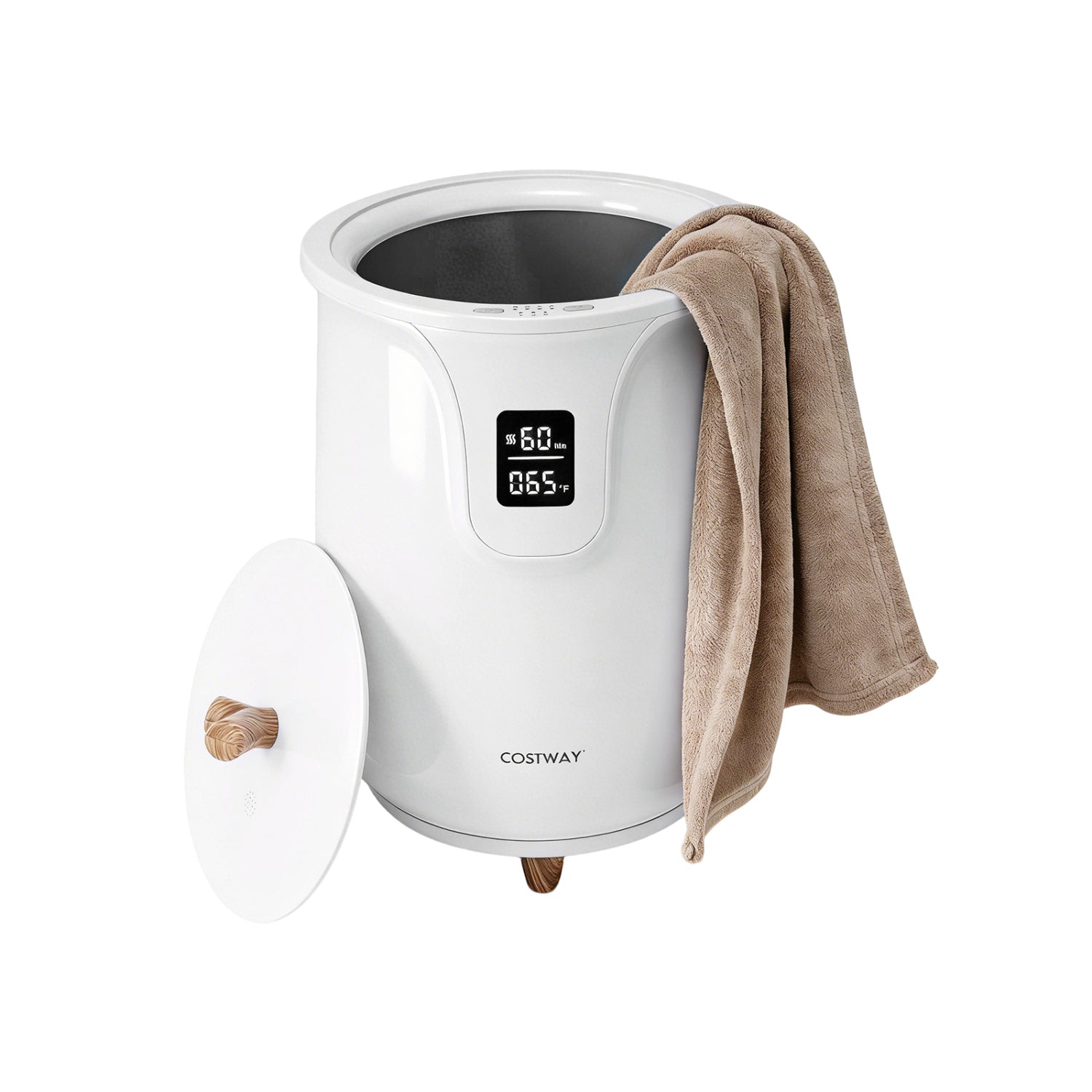 20 L Large Blanket And Towel Warmer, 3 Heat Levels, White Dryers at Gallery Canada