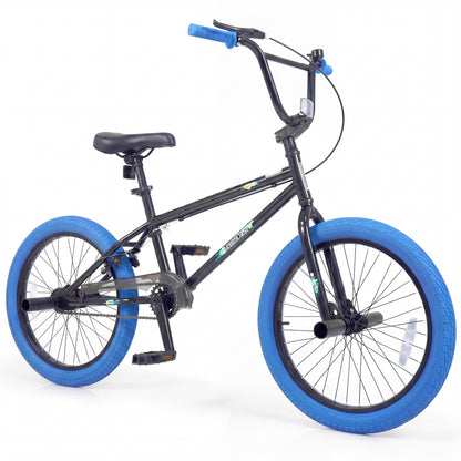20" Trick Bicycle, 360 Degree Steering, Adjustable Seat, Navy Kids Bike Navy at Gallery Canada