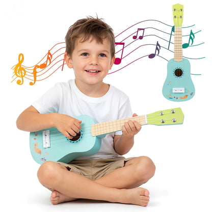 21 Inch Ukulele Guitar for Kids with Basswood Body for 3+ Years Old Guitar & Strings at Gallery Canada