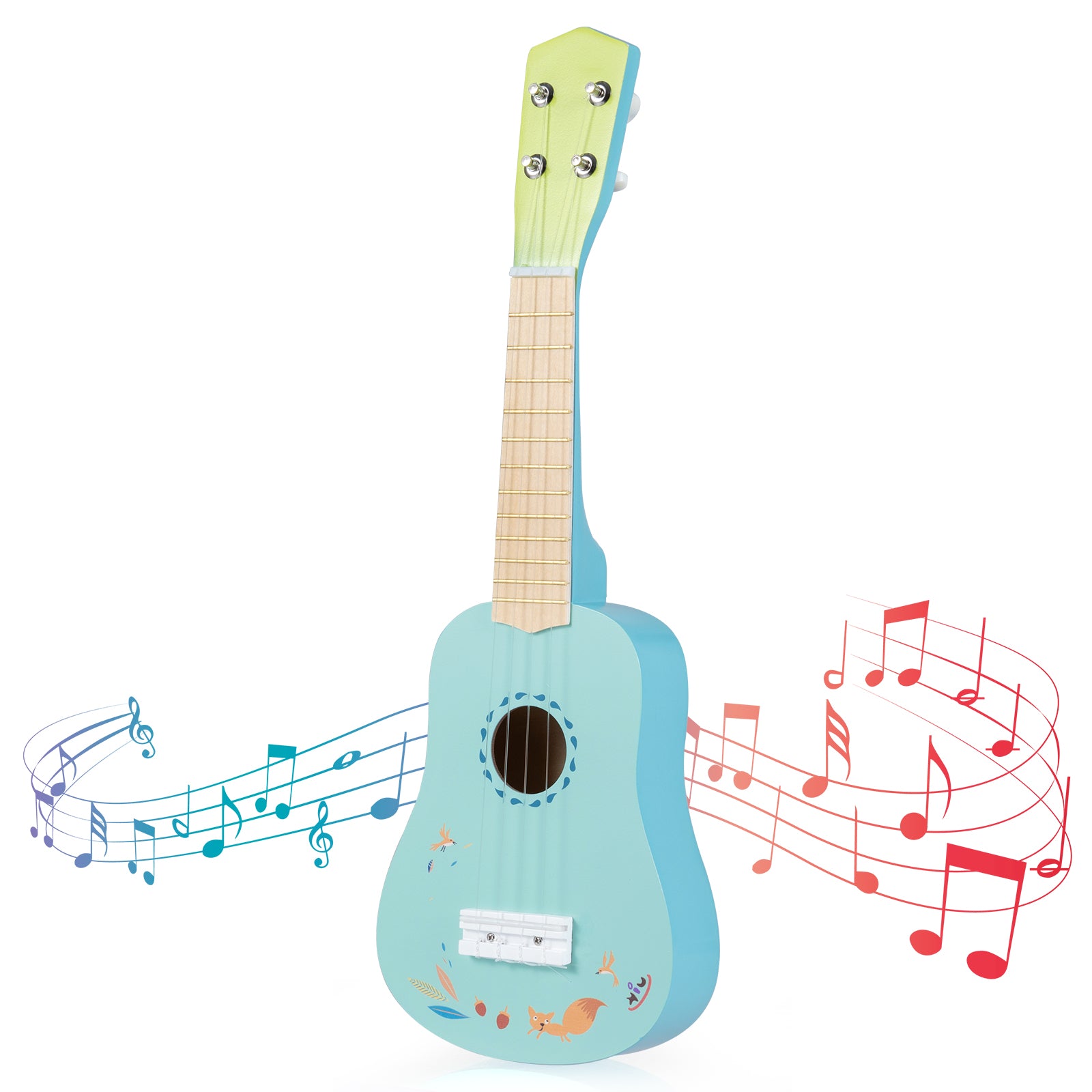 21 Inch Ukulele Guitar for Kids with Basswood Body for 3+ Years Old Guitar & Strings at Gallery Canada