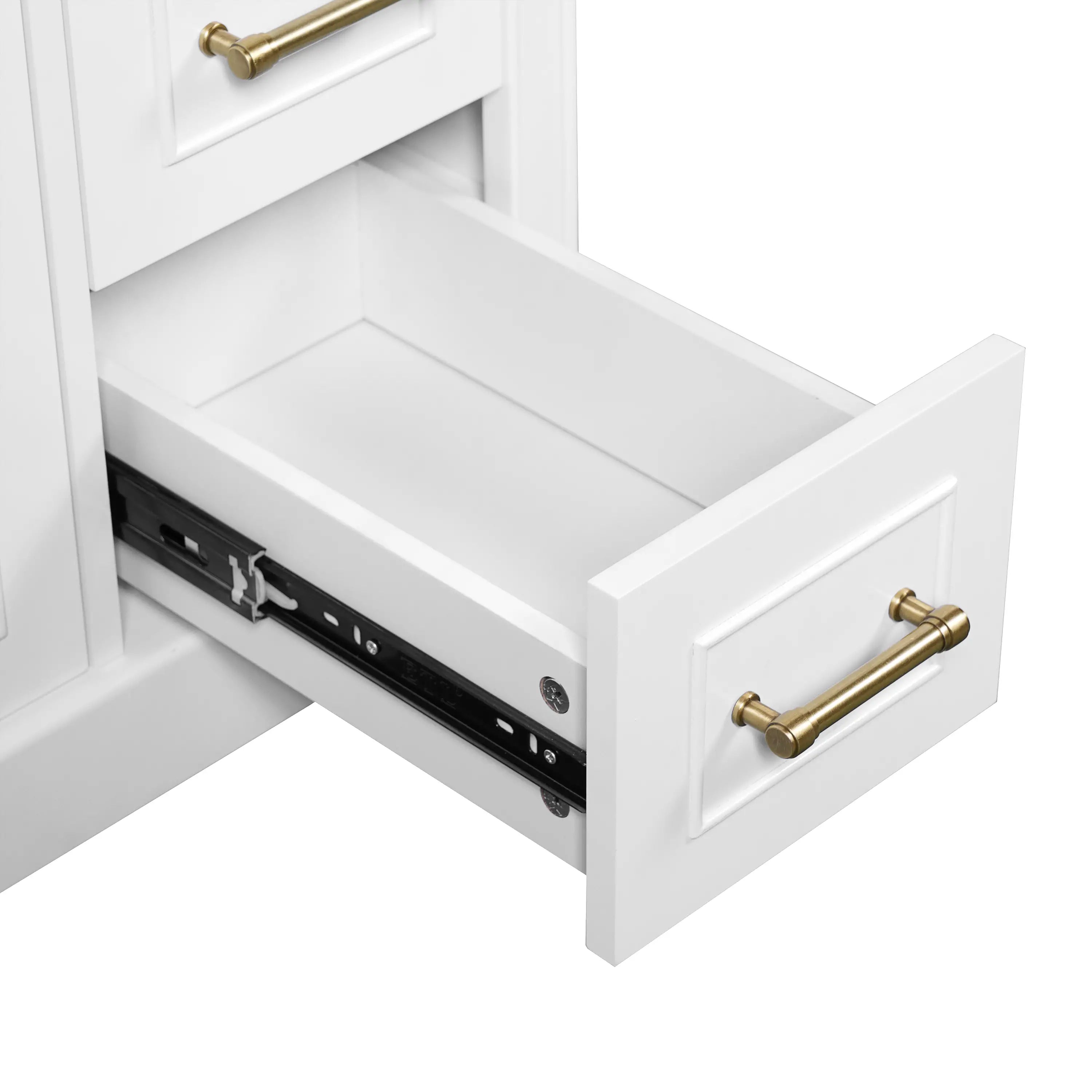 Bathroom Vanity, Ceramic Sink, Soft-Close Doors, 36
