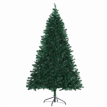6ft Unlit Artificial Spruce Christmas Tree, Solid Metal Stand Artificial Christmas Trees Green at Gallery Canada