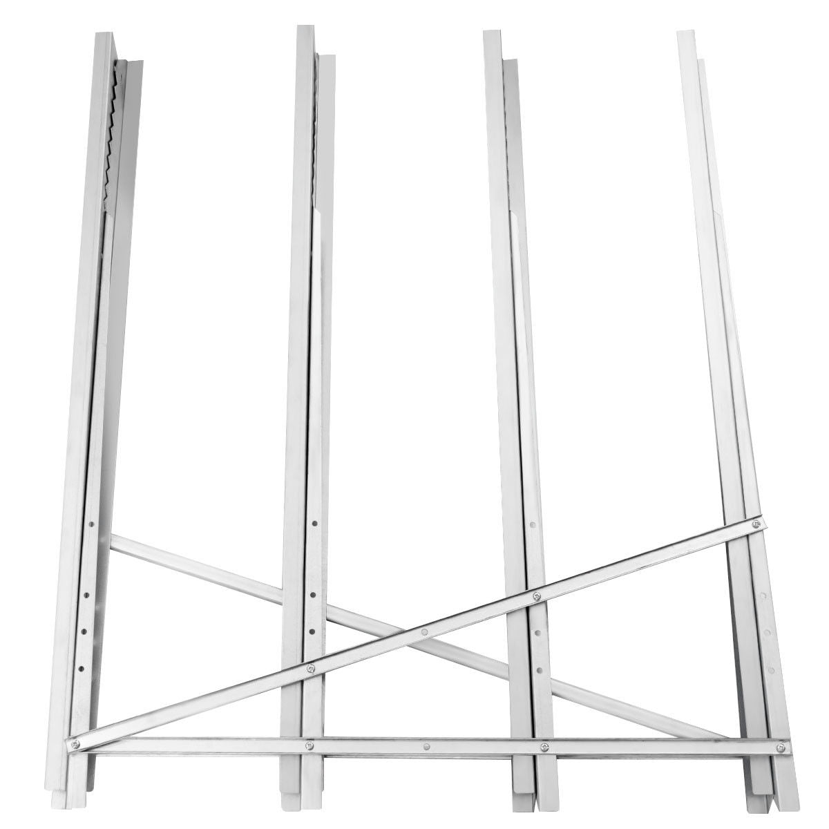 220 lbs Heavy Duty Portable Foldable Steel Sawhorse, Silver Garden Tools at Gallery Canada