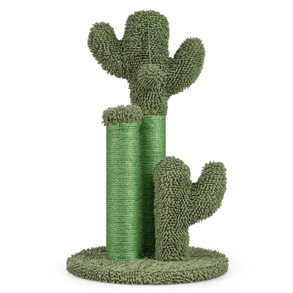 22 Inch Cat Scratching Post, Natural Sisal Rope, Green Cat Trees Condos & Scratchers Green at Gallery Canada
