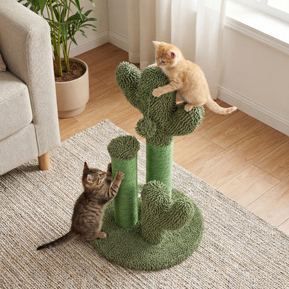 22 Inch Cat Scratching Post, Natural Sisal Rope, Green Cat Trees Condos & Scratchers at Gallery Canada