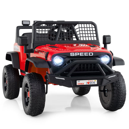 24V Ride On Car for Kids with Parent Remote Control and Music, Red Powered Ride On Toys at Gallery Canada