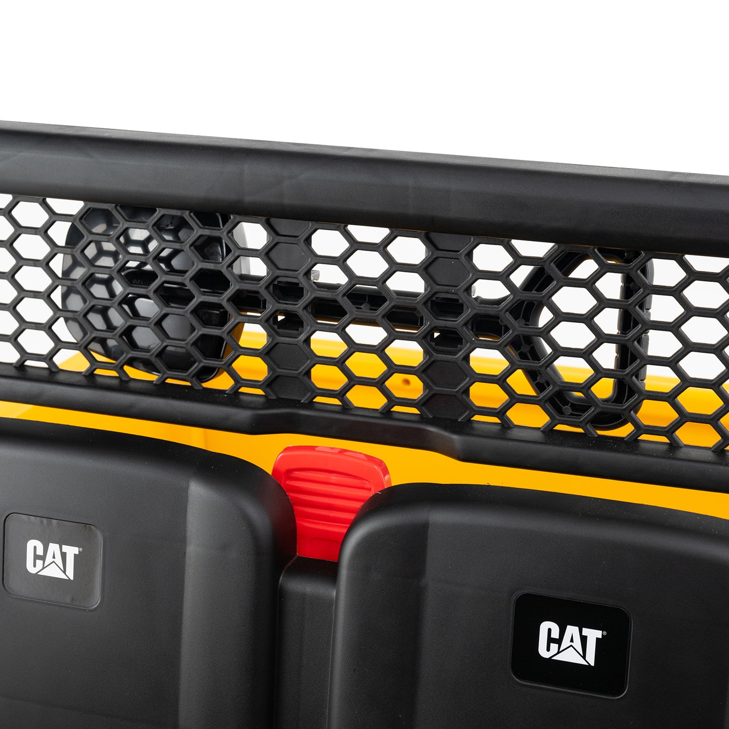 24V Ride On Dump Truck Licensed Caterpillar 2-Seater Kids Car with Remote Control, Yellow Powered Ride On Toys at Gallery Canada