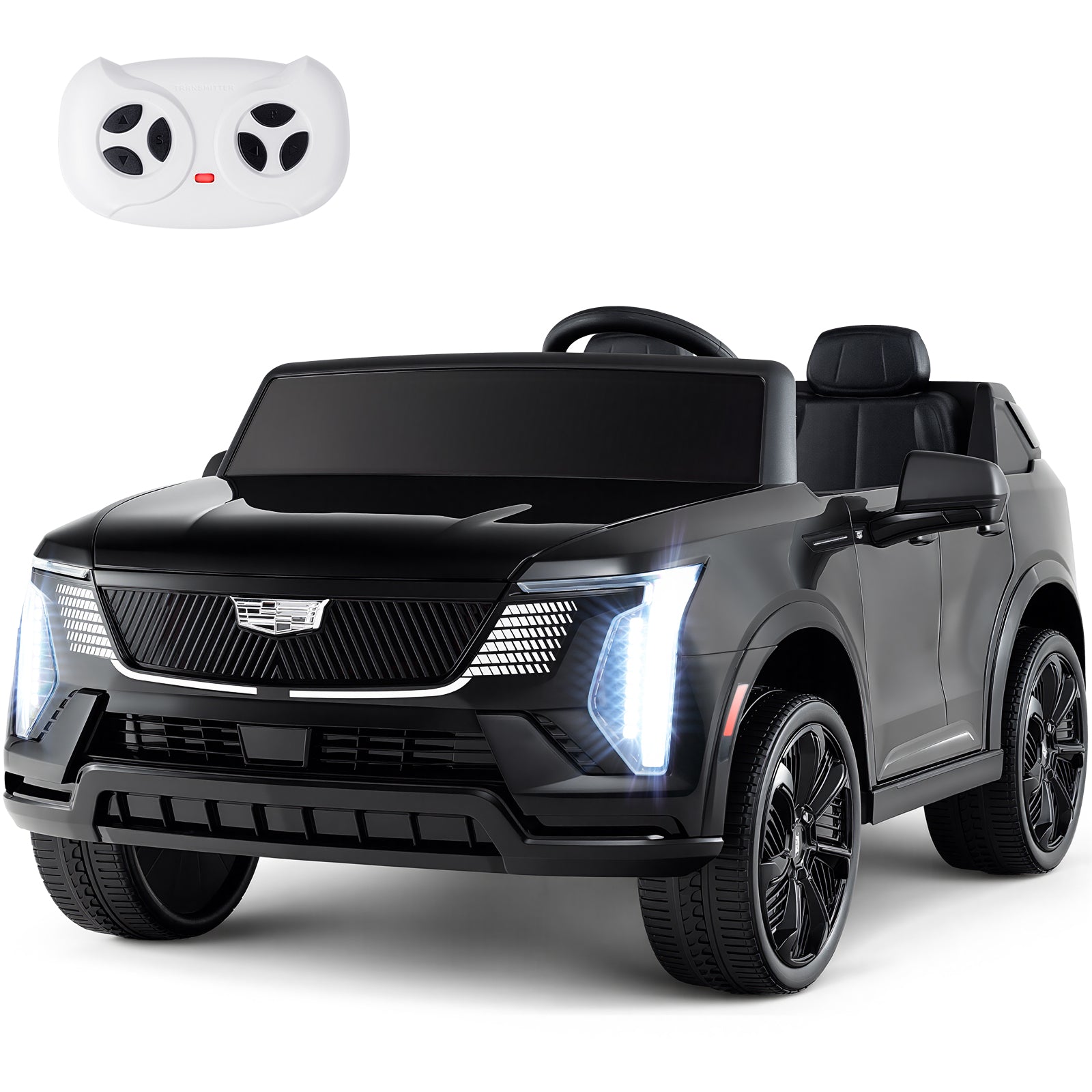24V Ride On Truck, 2-Seater, Licensed, Remote Control, Black Powered Ride On Toys at Gallery Canada