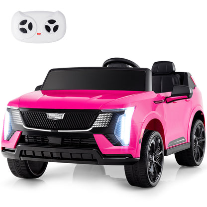 24V Ride on Truck 2-Seater Licensed Cadillac with Remote Control, Pink Powered Ride On Toys at Gallery Canada
