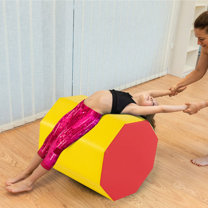 24.5 Inch Octagon Gymnastics Mat, Waterproof Zippered Cover, Yellow Yoga & Gym Mats at Gallery Canada