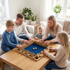 24 Inch Extra-Large Shut The Box Game, 2-4 Players