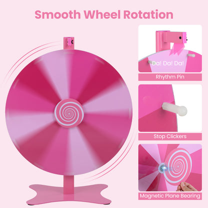 24 Inch Prize Wheel With Blackboard Marker, Eraser Game Room at Gallery Canada