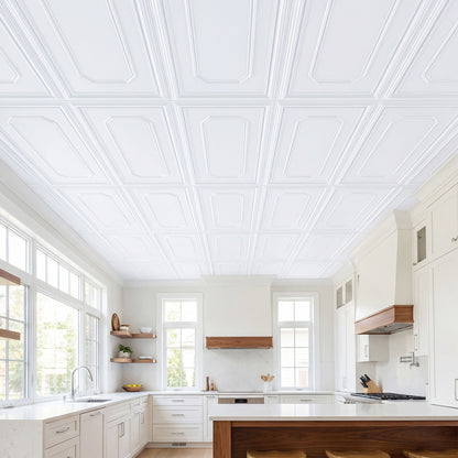 24 Pcs PVC Ceiling Tiles, Decorative Covering Panels Decorative Accessories at Gallery Canada