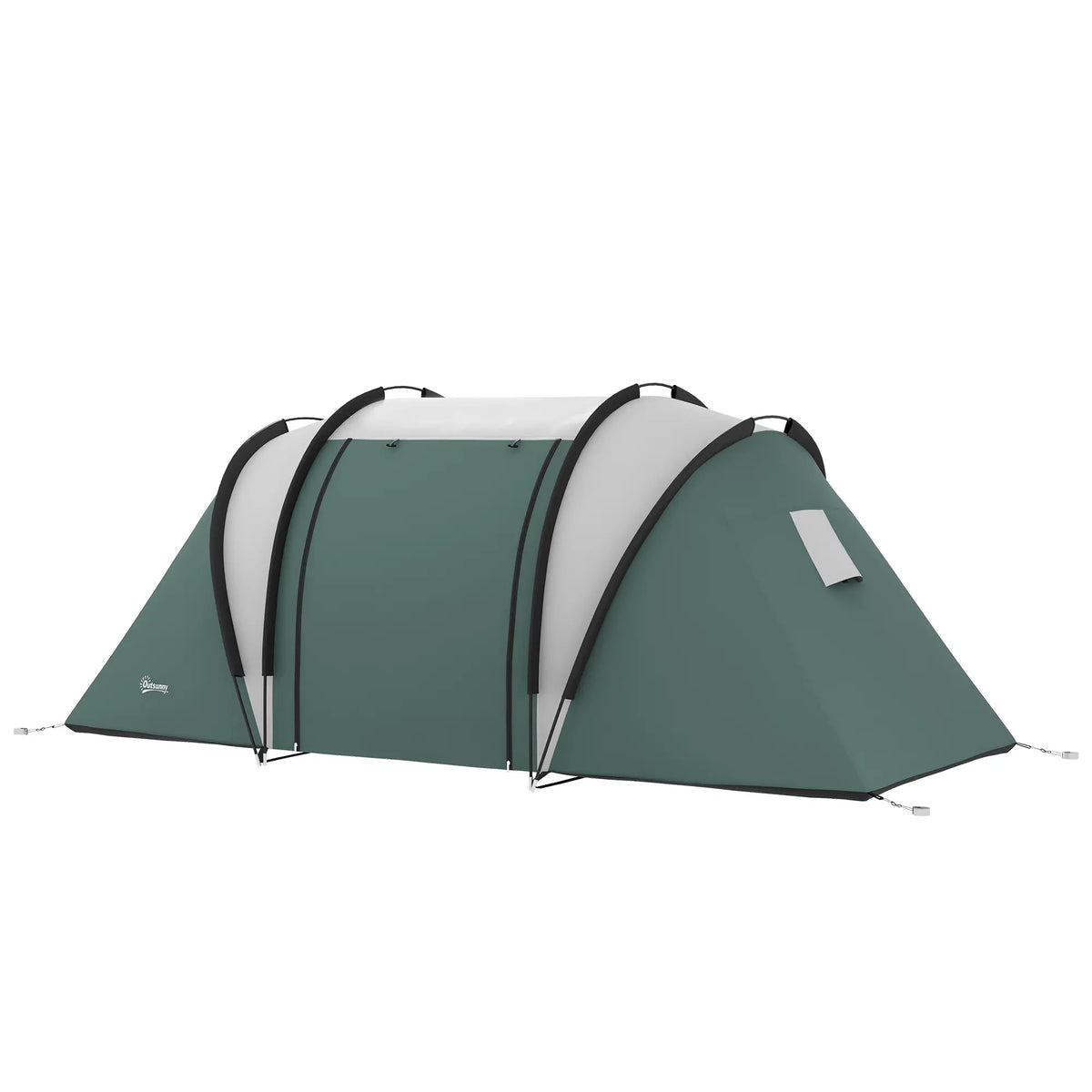 Camping Tent, 2 Bedrooms, Living Area, 3000mm Waterproof, Army Green Camping Tents Army Green at Gallery Canada