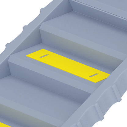 Foldable Dog Ramp With Anti-Slip Steps, Grey