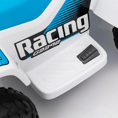 6V Kids ATV Quad, 4 Wheeler Electric Ride On Car, White Electric Toy Cars at Gallery Canada