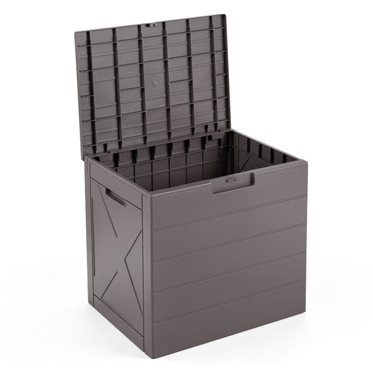 25 Gallon Storage Bin With Lid, Gray Sheds & Outdoor Storage Gray at Gallery Canada