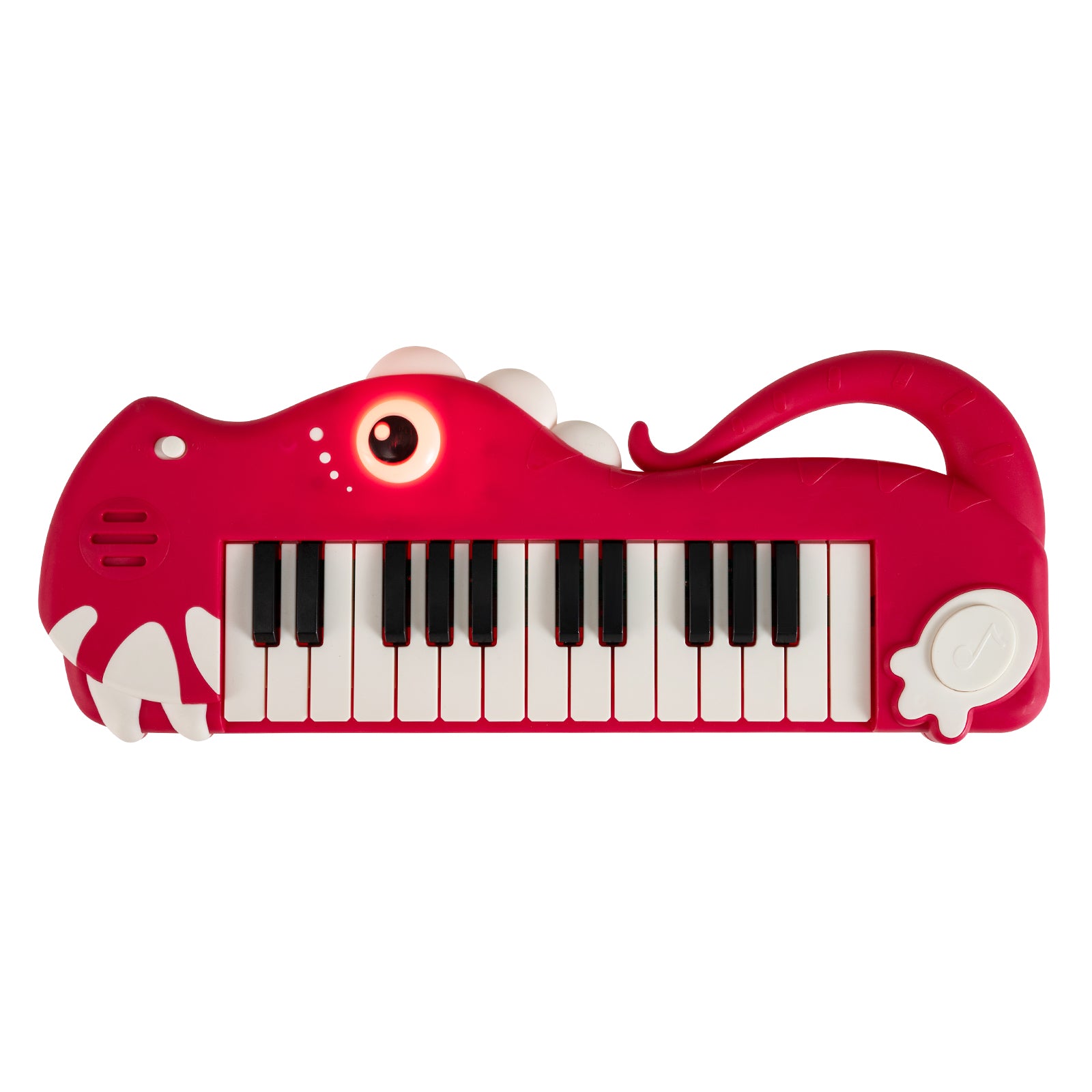 25-Key Dinosaur Piano Keyboard, With Music And Light, Red Pianos & Keyboards at Gallery Canada