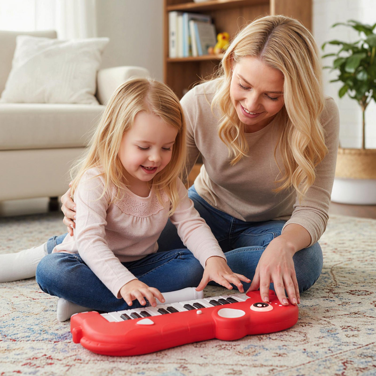 25-Key Kids Piano Keyboard, Elephant Shape, Red Pianos & Keyboards at Gallery Canada