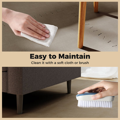 25 Pack 100 Sq.Ft. Interlocking Foam Floor Tiles, Beige Decorative Fencing & Flooring at Gallery Canada