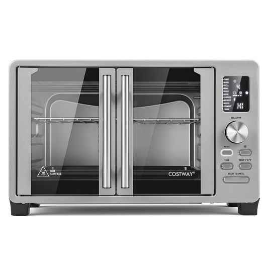 26.4 Quart French Door Convection Toaster Oven, 11 Presets, 1500W