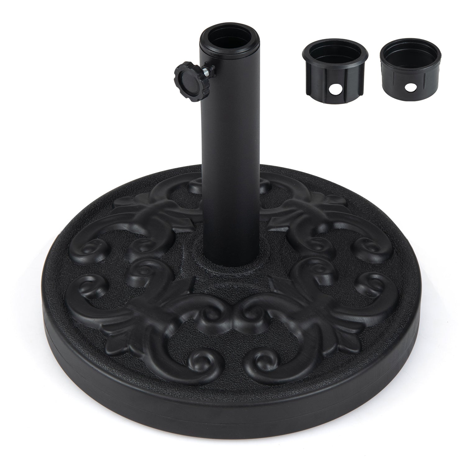 Heavy-Duty Round Umbrella Stand, 26.5 LBS Outdoor Umbrella Bases at Gallery Canada