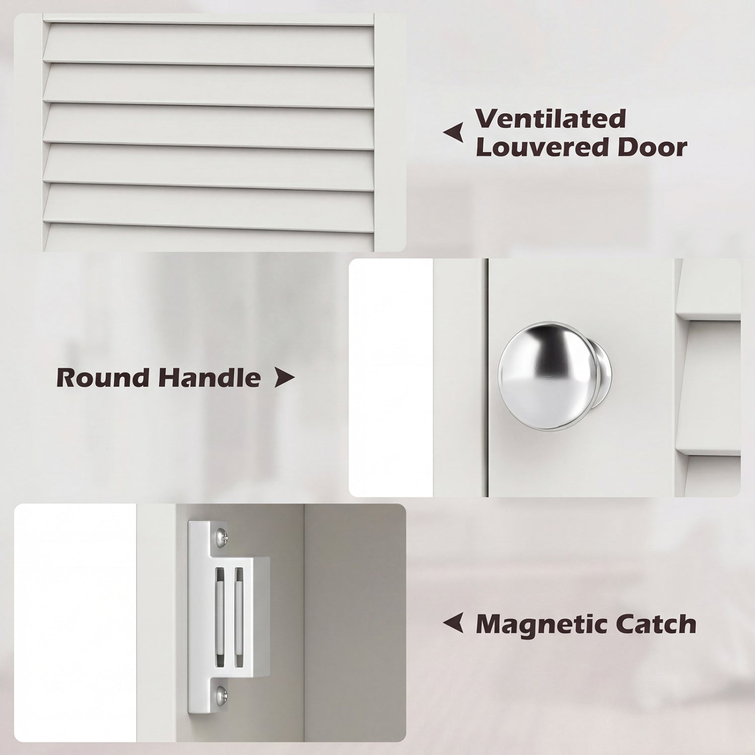 27.5 Inch H Wall Hanging Bathroom Storage Cabinet, White Wall Cabinets at Gallery Canada