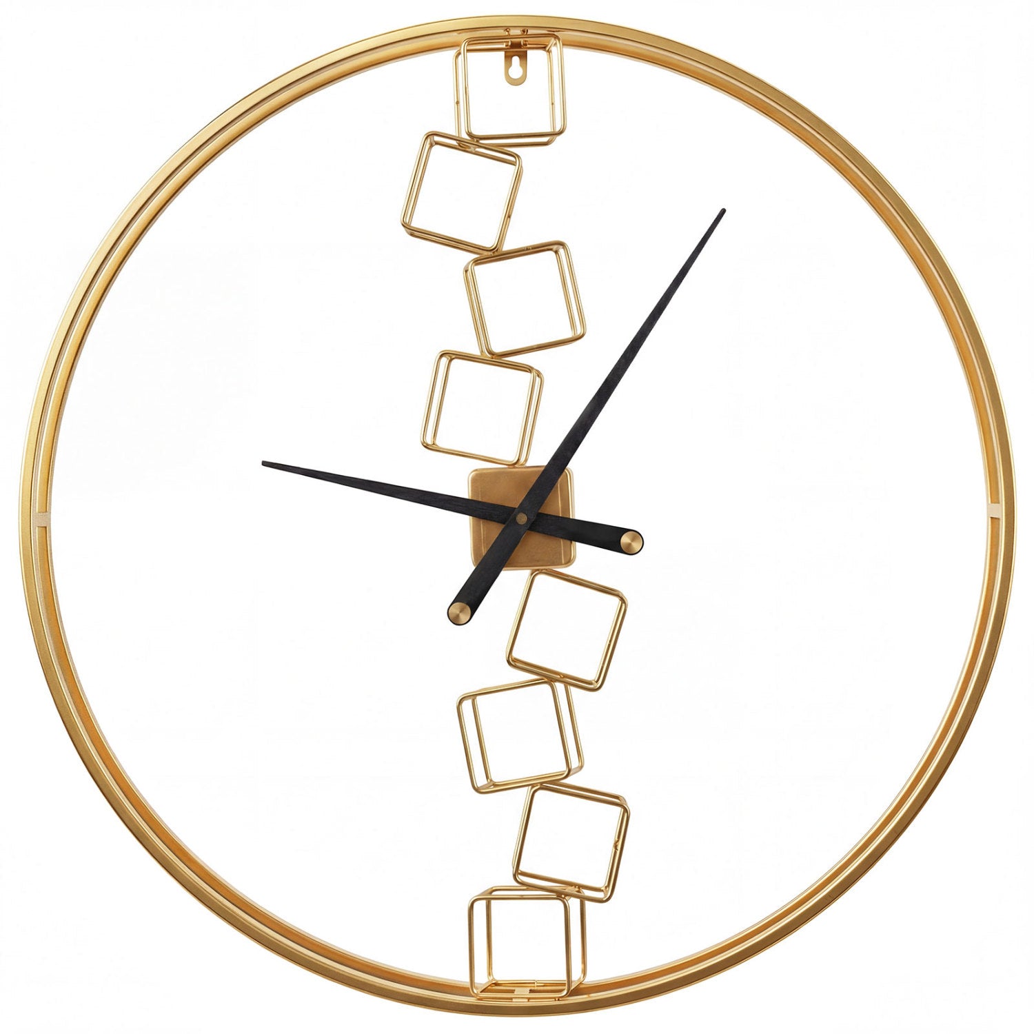 27 Inch Large Wall Clock, For Living Room Bedroom Kitchen, Yellow Decorative Accessories Yellow at Gallery Canada