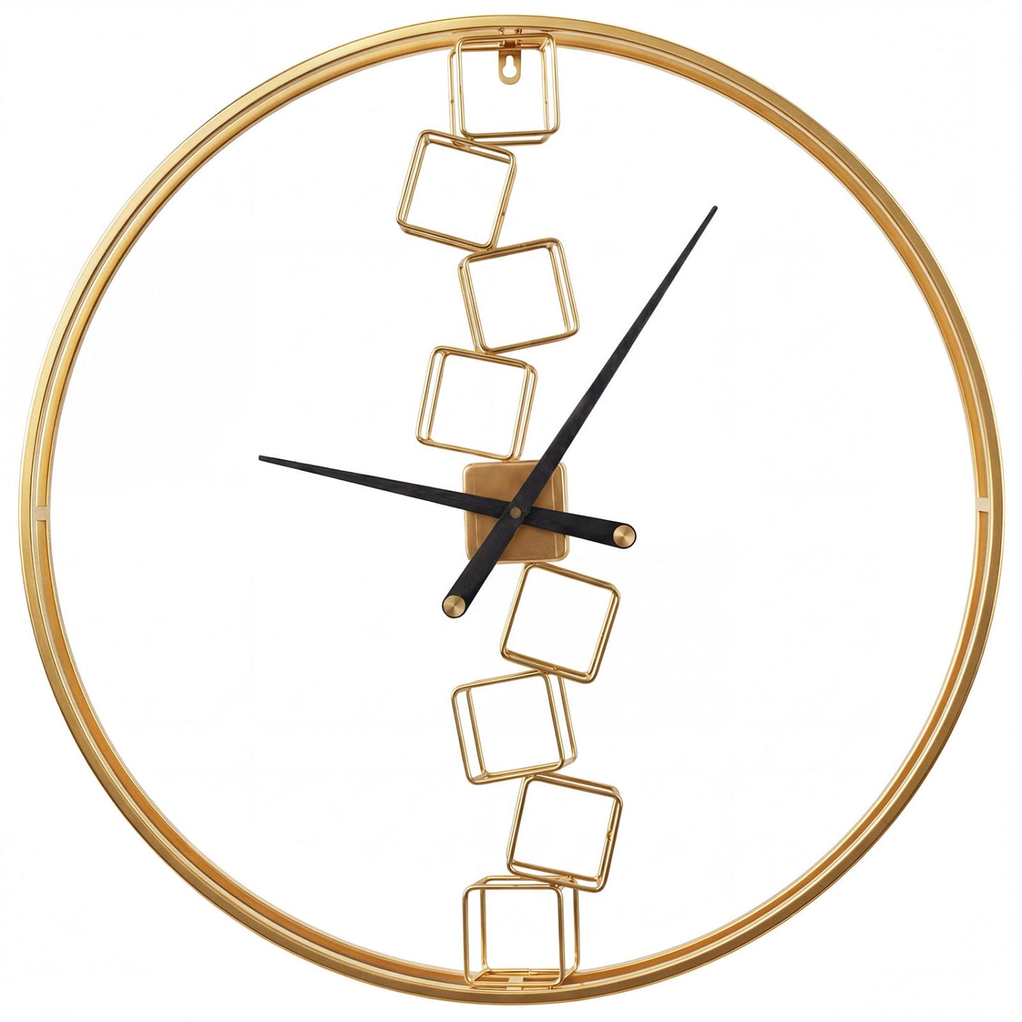 27 Inch Large Wall Clock, For Living Room Bedroom Kitchen, Yellow Decorative Accessories Yellow at Gallery Canada