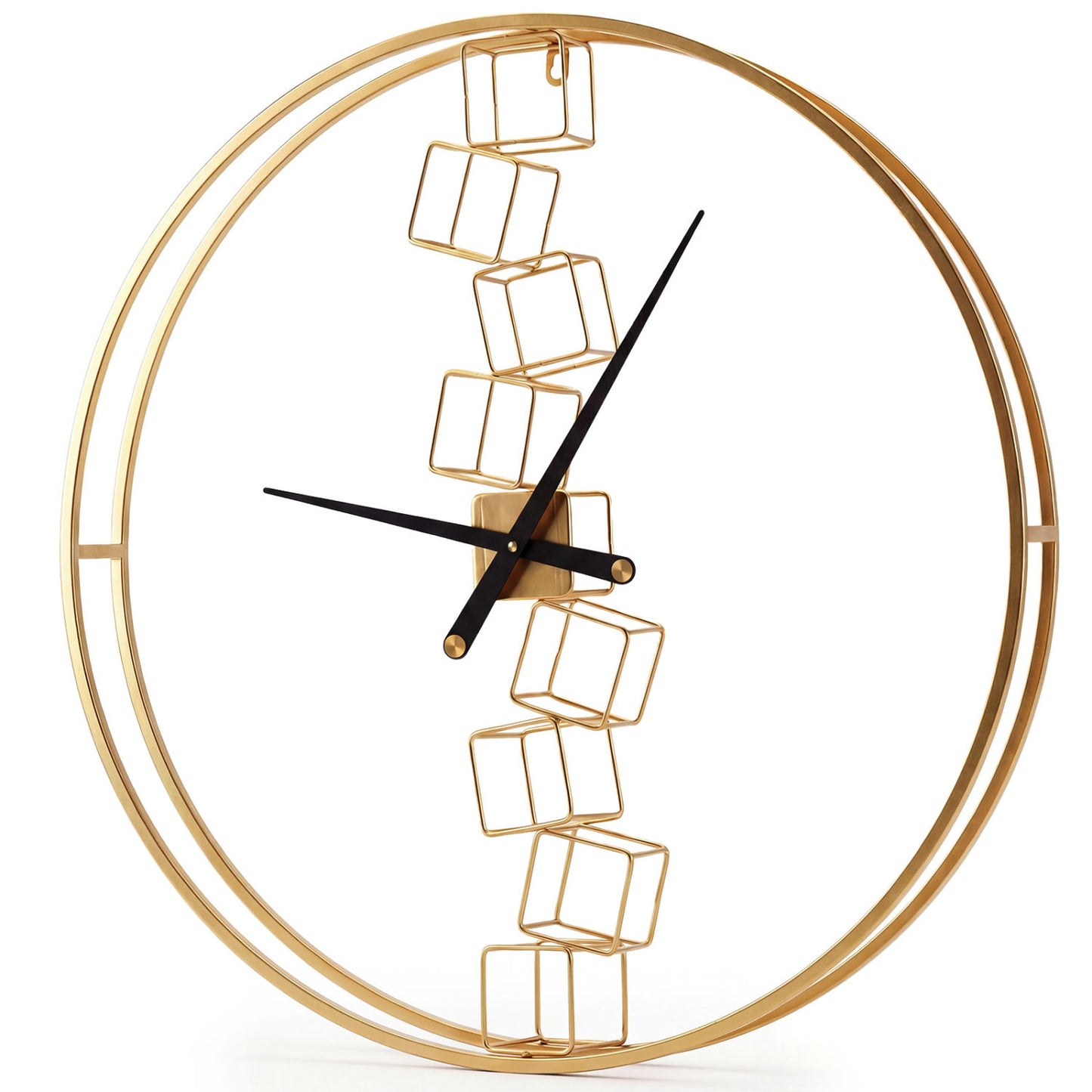 27 Inch Large Wall Clock, For Living Room Bedroom Kitchen, Yellow Decorative Accessories at Gallery Canada