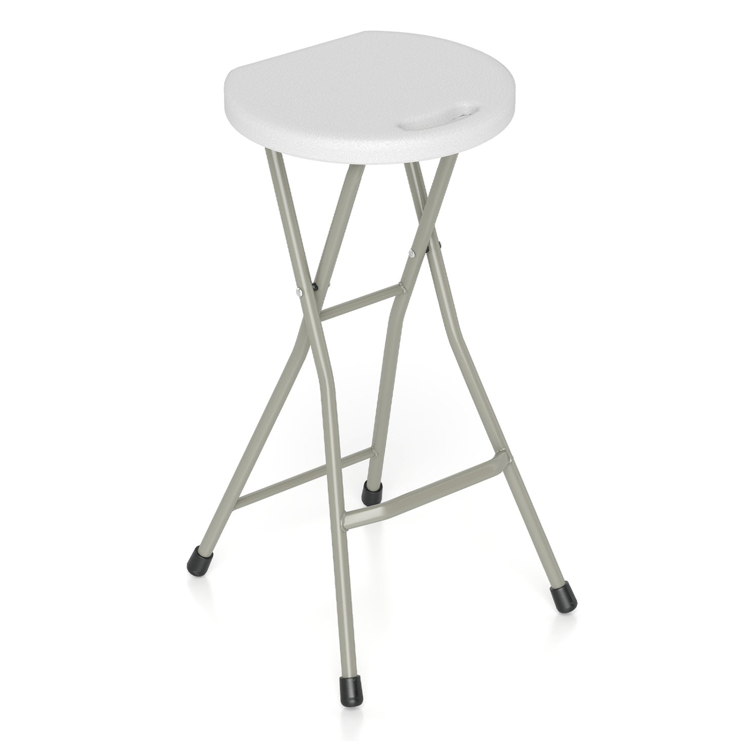 28 Inch Folding Patio Dining Chair, 330lbs Capacity, Set of 1