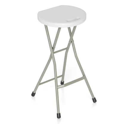 28 Inch Folding Patio Dining Chair, 330lbs Capacity, Set of 1