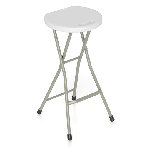 28 Inch Folding Patio Dining Chair, 330lbs Capacity, Set of 1