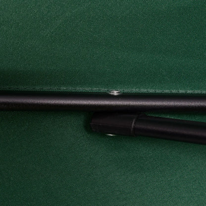 6.6FT Outdoor Patio Umbrella, 6 Solid Ribs, Green Patio Umbrellas at Gallery Canada