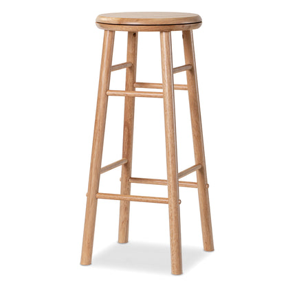 29" Swivel Bar Stools Set of 2, Natural Bar Stools Natural at Gallery Canada