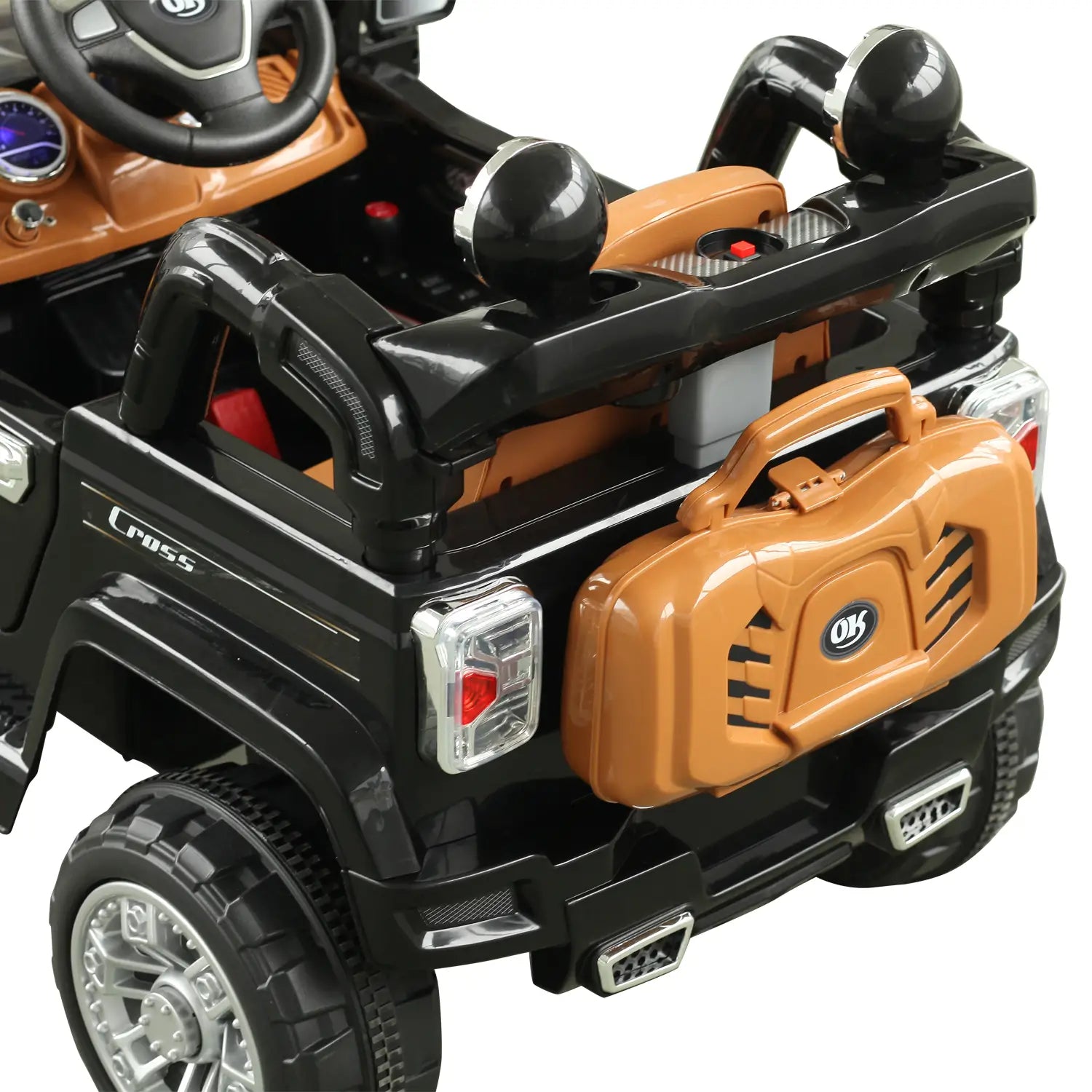 12V Kids Electric Toy Car, Jeep Power Wheels, Remote Control, Black Electric Toy Cars at Gallery Canada
