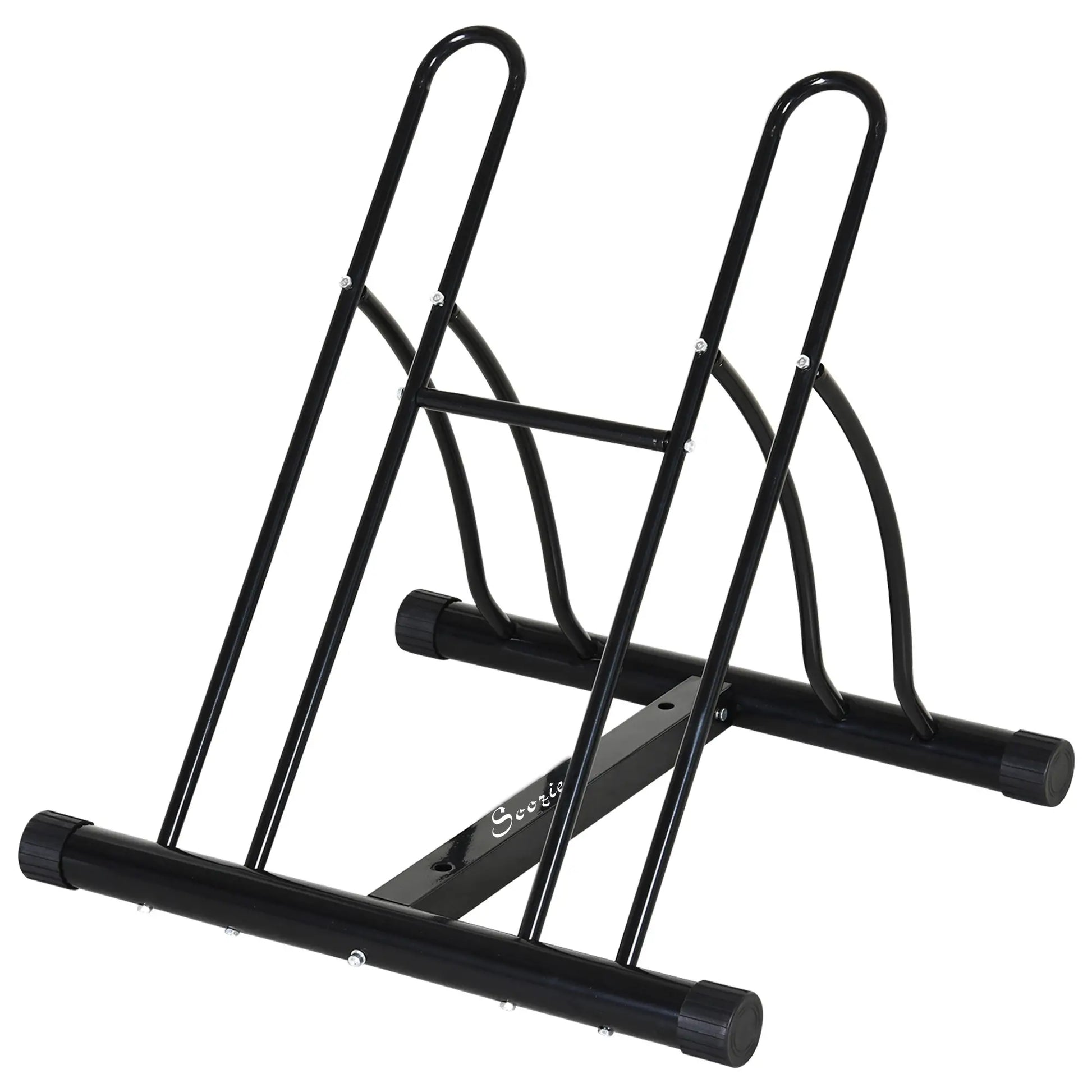 2 Bike Rack Floor Stand, Indoor Outdoor Bike Storage Holder Bike Parking Stands at Gallery Canada