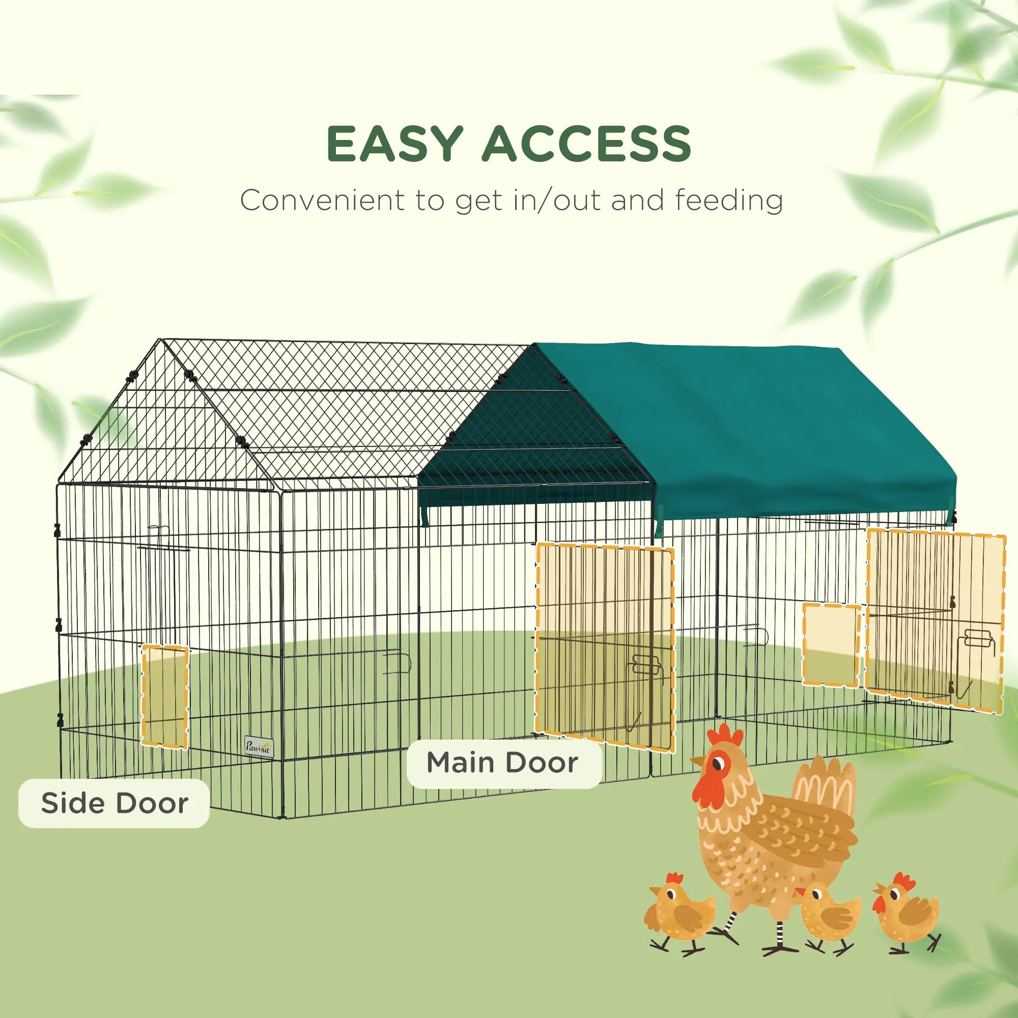 87 Small Animal Cage With Roof, Indoor Outdoor Use, Green Houses & Habitats at Gallery Canada
