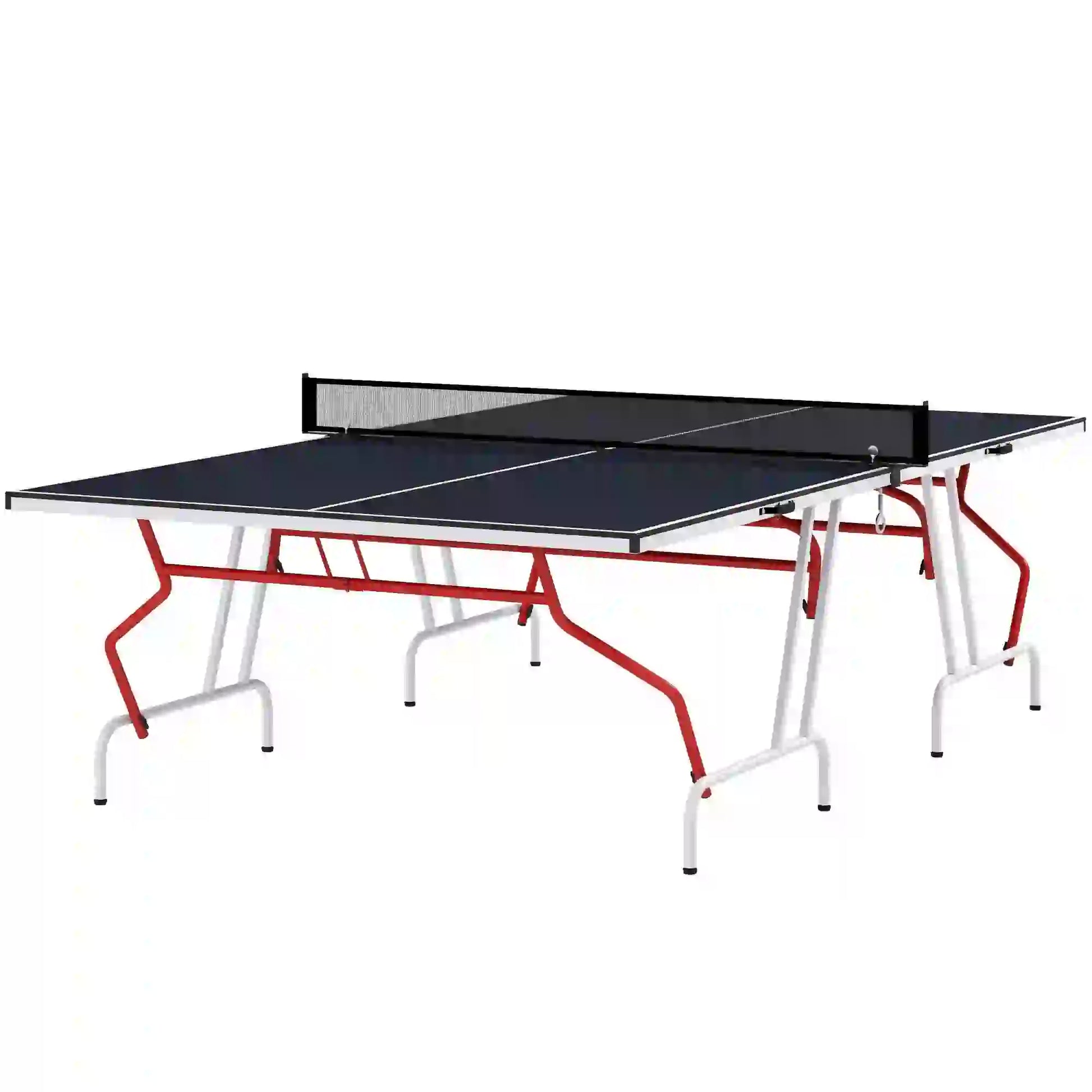 9' x 5' Full Size Table Tennis Table, Folding, Dark Grey Game Tables Dark Grey at Gallery Canada