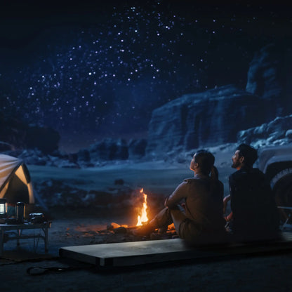 Memory Foam Camping Mat, 2.8'' Thick, Portable Roll Up, Grey Camping Cots at Gallery Canada