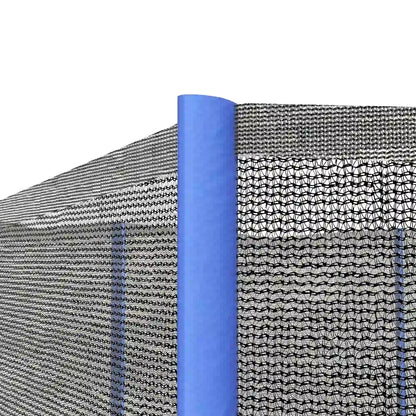 14ft Round Trampoline Net Enclosure, 8 Straight Poles, Blue Trampolines at Gallery Canada